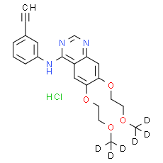 Erlotinib D6 hydrochloride - CAS
