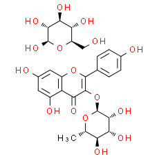 Kaempferol-3-O-glucorhamnoside - CAS