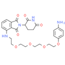 Pomalidomide-PEG4-Ph-NH2