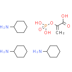 Phosphoenolpyruvic acid tricyclohexylammonium salt