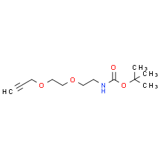 Propargyl-PEG2-NHBoc