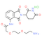Thalidomide-amido-PEG2-NH2 hydrochloride