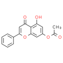 5-Hydroxy-7-acetoxyflavone