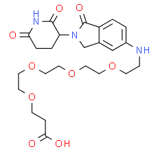 Glutarimide-Isoindolinone-NH-PEG4-COOH