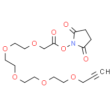 Propargyl-PEG4-O-C1-NHS ester