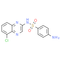 Chloroquinoxaline sulfonamide