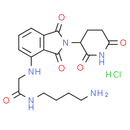 Thalidomide-NH-amido-C4-NH2 hydrochloride