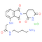 Thalidomide-NH-amido-C4-NH2 hydrochloride