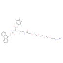 Fmoc-NH-Azide-PEG4-L-Lysine-PFP ester