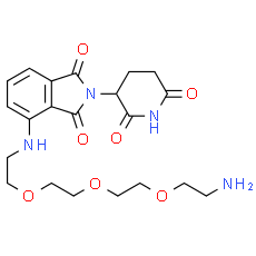 Pomalidomide-PEG3-C2-NH2