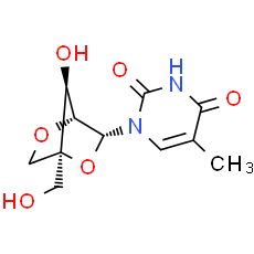 1-(2'-O-4-C-Methylene-beta-D-ribofuranosyl)thymine