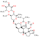3-O-beta-Allopyranosyl-(1->4)-beta-oleandropyranosyl-11-O-isobutyryl-12-O-acetyltenacigenin B
