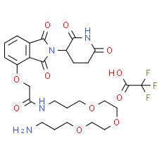 Thalidomide-O-amido-C3-PEG3-C1-NH2