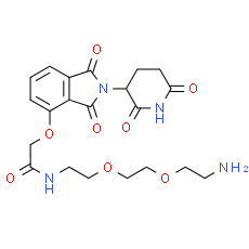 Thalidomide-O-amido-PEG2-C2-NH2