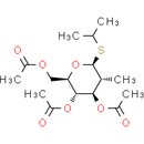 1-(Isopropylthio)-2, 3, 4, 6-tetra-o-Ac-beta-D-glucosylpyranose