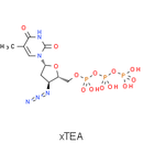 AZT triphosphate TEA(x)