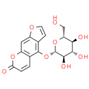 Bergaptol O-β-D-glucopyranoside