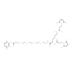 Bis-Mal-Lysine-PEG4-TFP ester