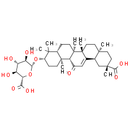 Glycyrrhetic acid 3-O-β-D-glucuronide