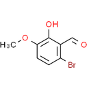 6-Bromo-2-hydroxy-3-methoxybenzaldehyde