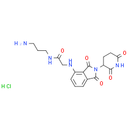 Thalidomide-NH-amido-C3-NH2 hydrochloride