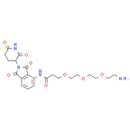Pomalidomide-amido-PEG3-C2-NH2