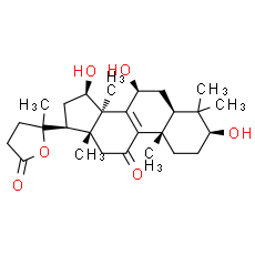 3β, 7β, 15β-Trihydroxy-11-oxo-lanosta-8-en-24→20 lactone