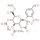 Me-triacetyl-β-D-glucopyranuronate-Ph-ald-NO2
