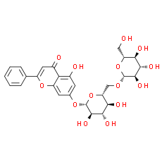 Chrysin 7-O-beta-gentiobioside