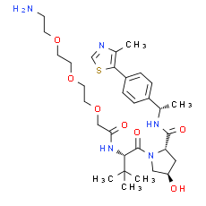 (S, R, S)-AHPC-Me-CO-CH2-PEG3-NH2
