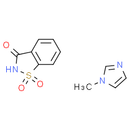 Saccharin 1-methylimidazole