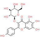 6-Hydroxykaempferol 3-O-β-D-glucoside