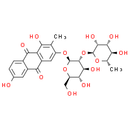 2-Methyl-1, 3, 6-trihydroxy-9, 10-anthraquinone 3-O-α-rhamnosyl-(1→2)-β-glucoside