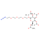 Azido-PEG4-tetra-Ac-beta-D-glucose