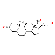 3α, 21-Dihydroxy-5α-pregnan-20-one