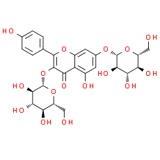 Kaempferol-3, 7-di-O-β-glucoside