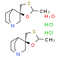 Cevimeline hydrochloride hemihydrate