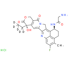 Glycyl-Exatecan D5 hydrochloride