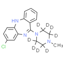 Clozapine D8 - CAS