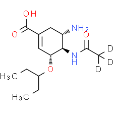 Oseltamivir acid D3 - CAS