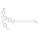 Bis-sulfone-PEG3-Azide - CAS