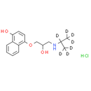 4-Hydroxypropranolol D7 hydrochloride - CAS