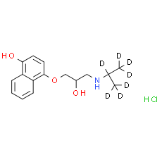 4-Hydroxypropranolol D7 hydrochloride - CAS