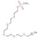 Propargyl-PEG5-Ms - CAS
