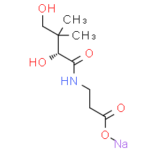 D-Pantothenic acid sodium - CAS