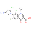 Clinafloxacin hydrochloride