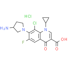 Clinafloxacin hydrochloride