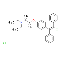 Enclomiphene D4 hydrochloride