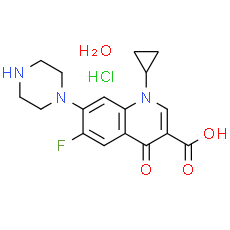 Ciprofloxacin hydrochloride monohydrate