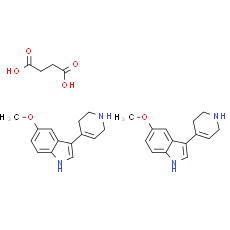 RU 24969 hemisuccinate - CAS